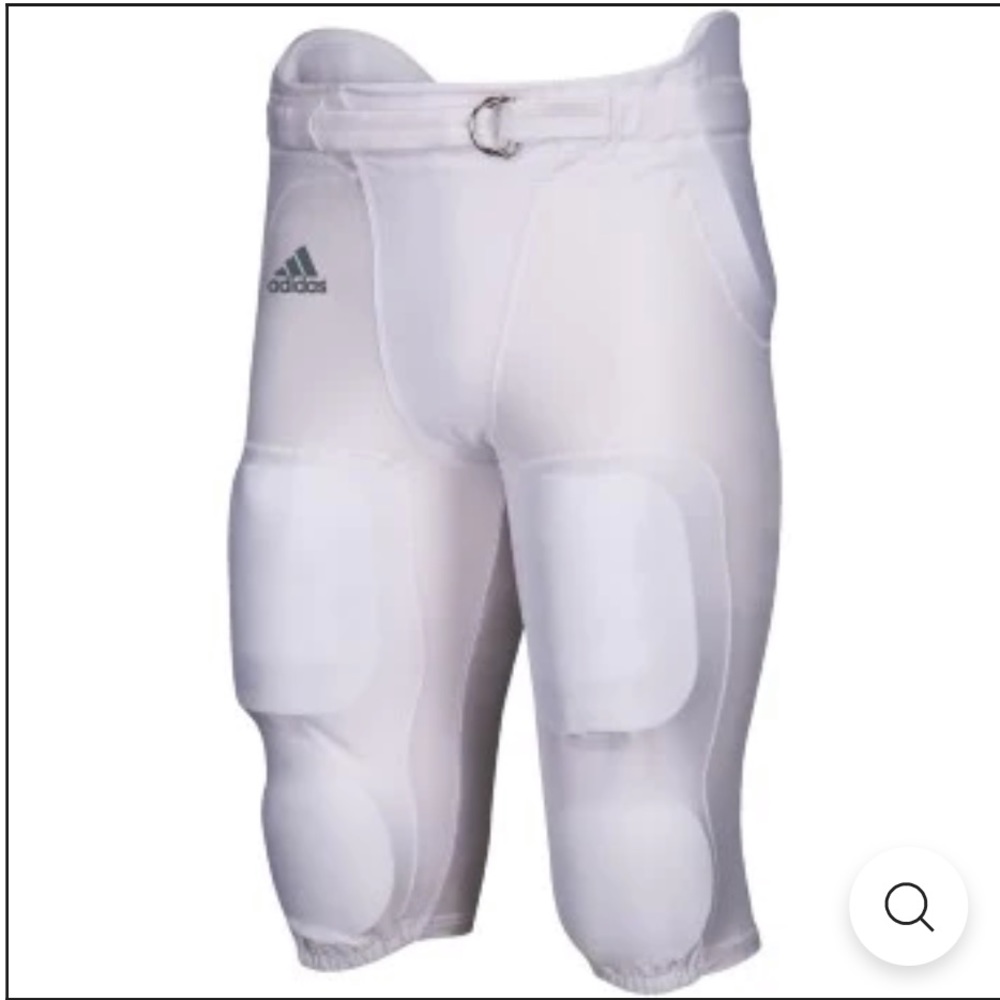 adidas Men's Integrated Football Pants with Pads Size XL